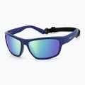 Polaroid PLD 7037/S matt blau/grau-grün Spiegel polarisierte Sonnenbrille 2