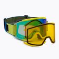Skibrille Smith Squad neon yellow/chromapop everyday green mirror M668