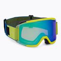 Skibrille Smith Squad neon yellow/chromapop everyday green mirror M668 2