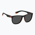 Polaroid PLD 8049/S schwarz orange/grau polarisierte Kindersonnenbrille