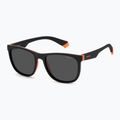 Polaroid PLD 8049/S schwarz orange/grau polarisierte Kindersonnenbrille 2