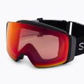 Skibrille Smith 4D Mag black/chromapop photochromic red mirror M732 5