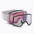 Skibrille Smith Squad S white vapor/chromapop everyday rose gold mirror M764