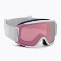 Skibrille Smith Squad S white vapor/chromapop everyday rose gold mirror M764 2