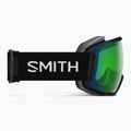 Skibrille Smith Sequence OTG S2 black/chromapop everyday green mirror 4