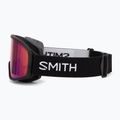 Skibrille Smith Reason OTG black/green sol-x mirror 4