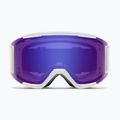 Skibrille  Smith Squad white vapor/chromapop everyday violet mirror/clear 2