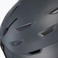 Skihelm Smith Level grau E629 8