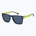 Polaroid PLD 2139/S matt blau/blau polarisierte Sonnenbrille 2