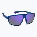 Polaroid PLD 2142/S halbmatt blau violett azur/violett verspiegelt polarisierte Sonnenbrille