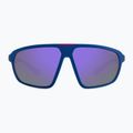 Polaroid PLD 2142/S halbmatt blau violett azur/violett verspiegelt polarisierte Sonnenbrille 3