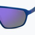 Polaroid PLD 2142/S halbmatt blau violett azur/violett verspiegelt polarisierte Sonnenbrille 4