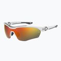 Herren Under Armour Yard Pro matte weiß/orange mehrschichtige oleophobe Sonnenbrille 2