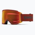 Smith Squad XL terra flow/alltäglich rot/sturmblau sensor Skibrille 6