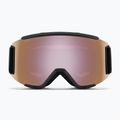 Smith Squad S schwarz/chromapop everyday rose gold mirror Skibrille 2