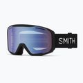 Skibrille Smith Blazer black/blue Sensor Mirror 5