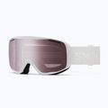 Skibrille Smith Rally white/ignitor mirror