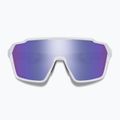 Smith Shift XL MAG weiß/chromapop violett verspiegelt/klar Sonnenbrille 2