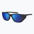 Herren Under Armour Glacial matt schwarz/grau blau Spiegel silber polarisierte Sonnenbrille o 2