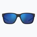 Herren Under Armour Glacial matt schwarz/grau blau Spiegel silber polarisierte Sonnenbrille o 3