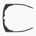 Herren Under Armour Glacial matt schwarz/grau blau Spiegel silber polarisierte Sonnenbrille o 5