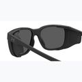Herren Under Armour Glacial matt schwarz/grau blau Spiegel silber polarisierte Sonnenbrille o 6