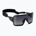 Carrera Flaglab 15 mattschwarz/dunkelgrau getönte Sonnenbrille