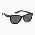 Polaroid PLD 8056/S mattschwarz/grau polarisierte Kindersonnenbrille