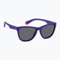 Polaroid PLD 8056/S matt violett/grau polarisierte Kindersonnenbrille