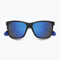 Polaroid PLD 8057/S mattschwarz/blau verspiegelt polarisierte Kindersonnenbrille 4