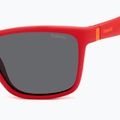 Polaroid PLD 8057/S matt rot/grau polarisierte Kindersonnenbrille 5