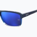 Under Armour Kickoff S3 blau getönte grau/blaue Mehrschicht-Sonnenbrille für Männer 7