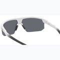 Under Armour Driven/G S3 weiß grau/silberne Spiegel Herren-Sonnenbrille 6