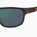 Carrera 4018/S Herren Sonnenbrille mattschwarz rot/grün grau kontrastreich antireflex 6