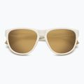 Polaroid PLD 2156/S polarisierte Sonnenbrille in mattem Weiß/Grau-Gold mit mehreren Schichten 4