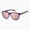 Polaroid PLD 2156/S violett/roségold mehrschichtige polarisierte Sonnenbrille 2