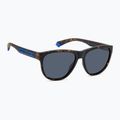 Polaroid PLD 2156/S matte braune havanna/blaue polarisierte Sonnenbrille