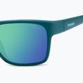 Polaroid PLD 7052/S matte teal/grün Spiegel polarisierte Sonnenbrille für Männer mit hohem Kontrast 5