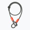 Kryptonite Kryptolok Standard Bügelschloss + Kryptoflex Kabel schwarz/grau Fahrradschloss 4