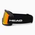 Skibrille HEAD Contex red/black/fmr yellow red 4