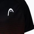HEAD Topspin Kinder-Tennisshirt schwarz und orange 816062 3