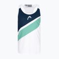 HEAD Agility Kinder-Tennisshirt weiß und grün 816132
