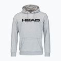 Herren Tennis Sweatshirt HEAD Club Byron Hoodie grau 811449GM