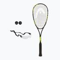 HEAD Spark Elite Pack Squash Set schwarz 214110
