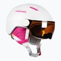 HEAD Maja Visor S2 Kinderskihelm weiß 328172