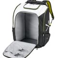 Kopf Rebels Coaches Ski Rucksack schwarz und weiß 383962 14