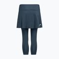 Tennisrock Damen HEAD Club 3/4 Tights Skort navy 2