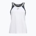 Kinder-Tennisshirt HEAD Club 22 Tank Top weiß/navy