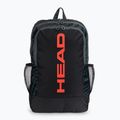 HEAD Tennis Rucksack Base 17 l schwarz-orange 261333