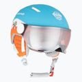 Kinderskihelm HEAD Mojo Visor Paw blau